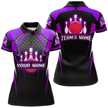 Women's Bowling Polo Shirt - Team Strike B271