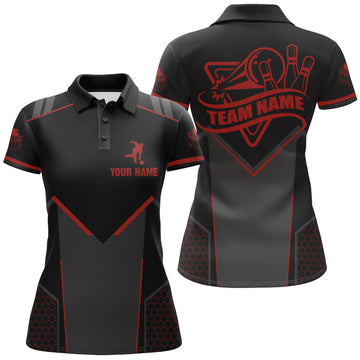 Women's Custom Bowling Jersey - Short Sleeve B267