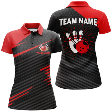 Custom Women's Bowling Polo Shirt B343